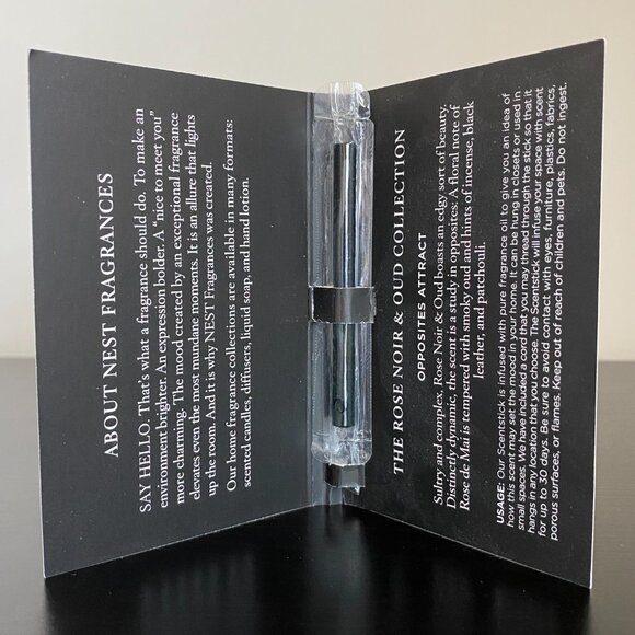 NEST Fragrances Rose Noir & Oud Scentstick - Picture 4 of 8